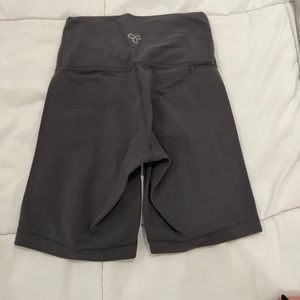 Aritzia Grey Biker Shorts